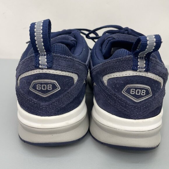 New Balance 608 v5 Sneakers Shoes Training Running Suede Leather Blue Mens 6.5 - Picture 8 of 15